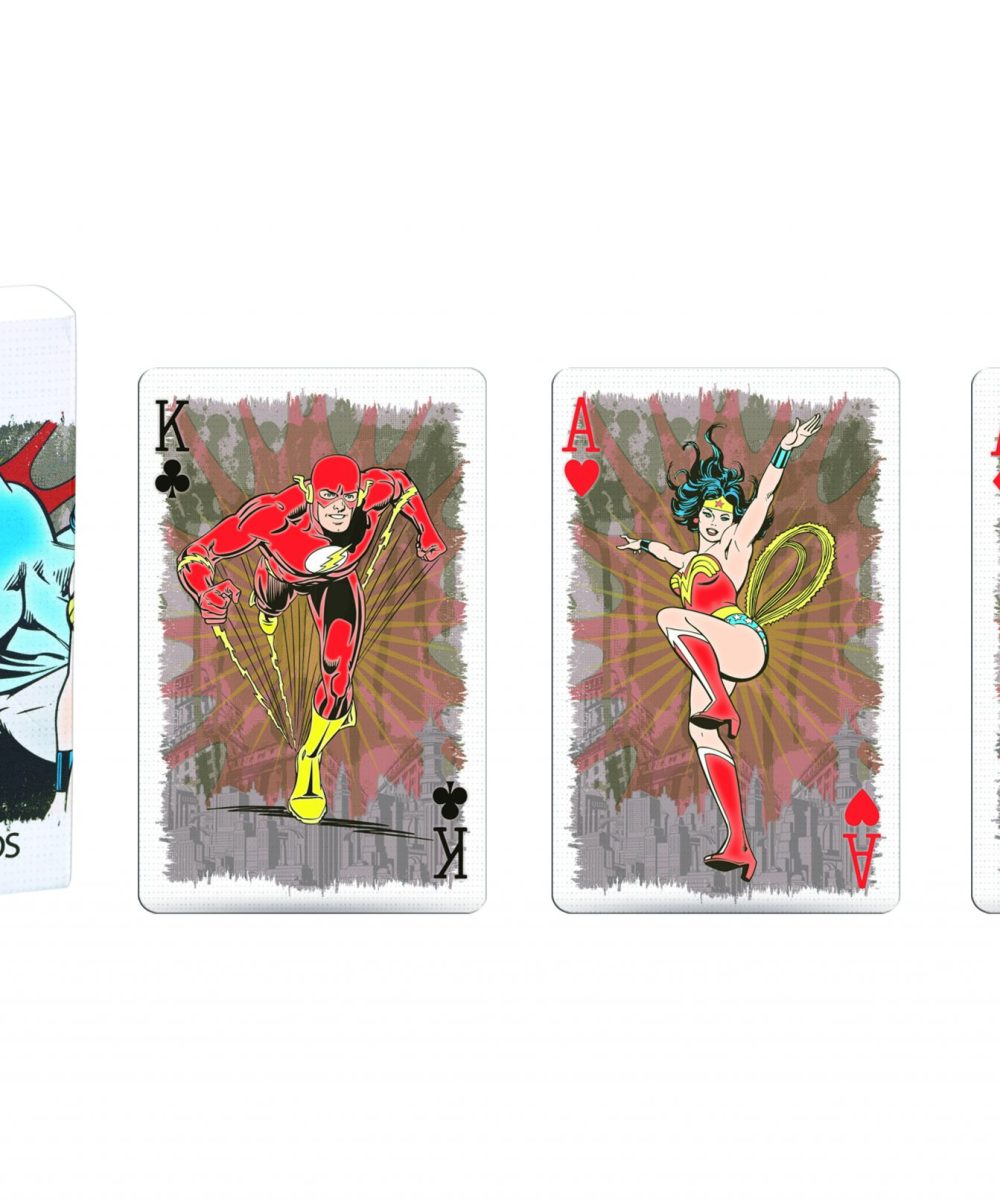 Waddingtons No.1 - DC Comics Retro Playing Cards