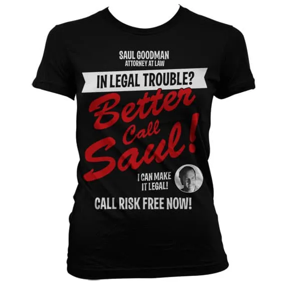 Better Call Saul Girly Tee
