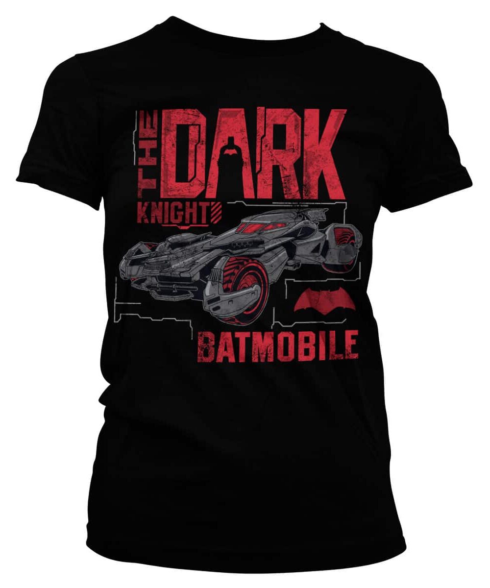 Dark Knight Batmobile Girly Tee