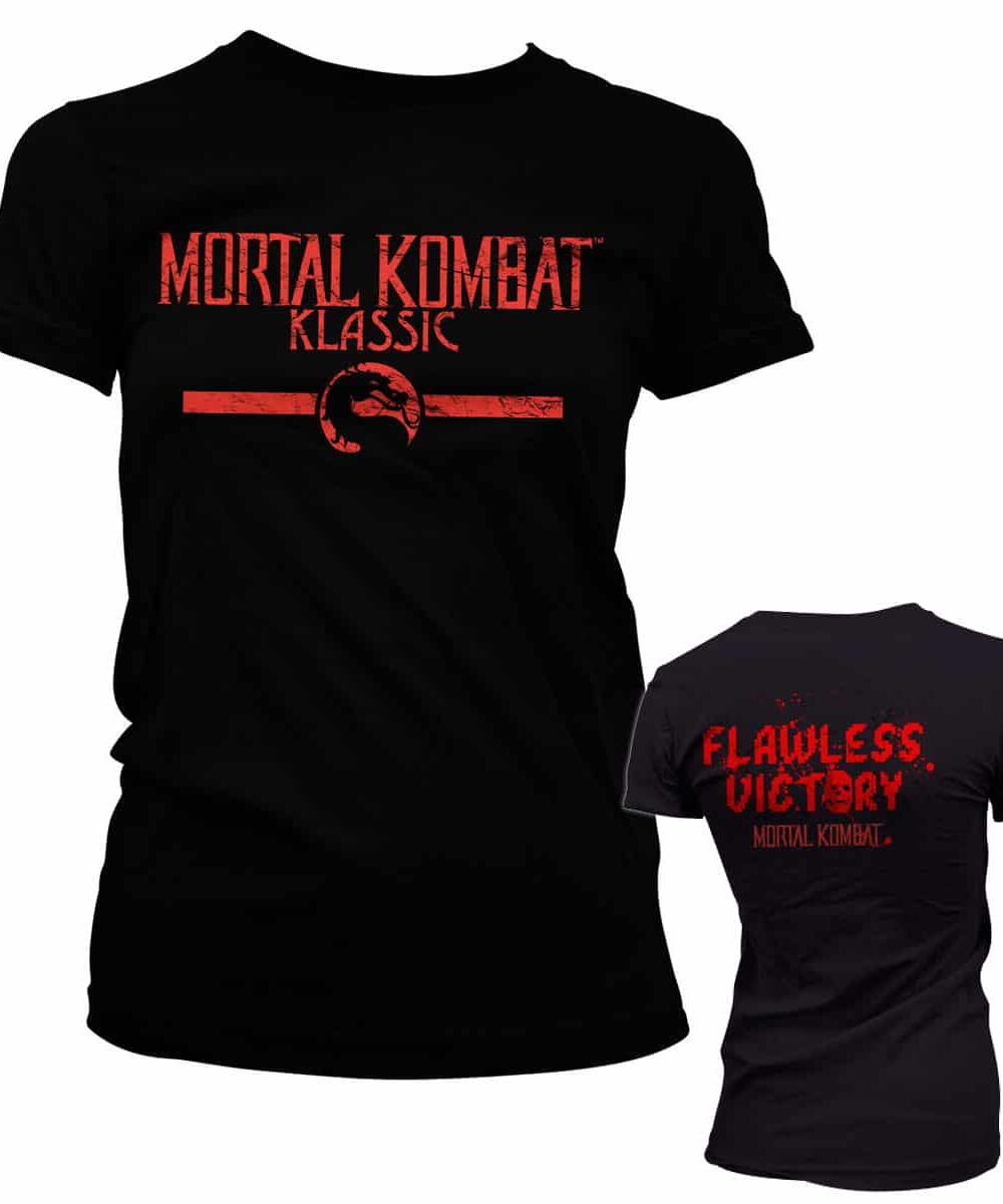 Mortal Kombat Klassic Girly Tee
