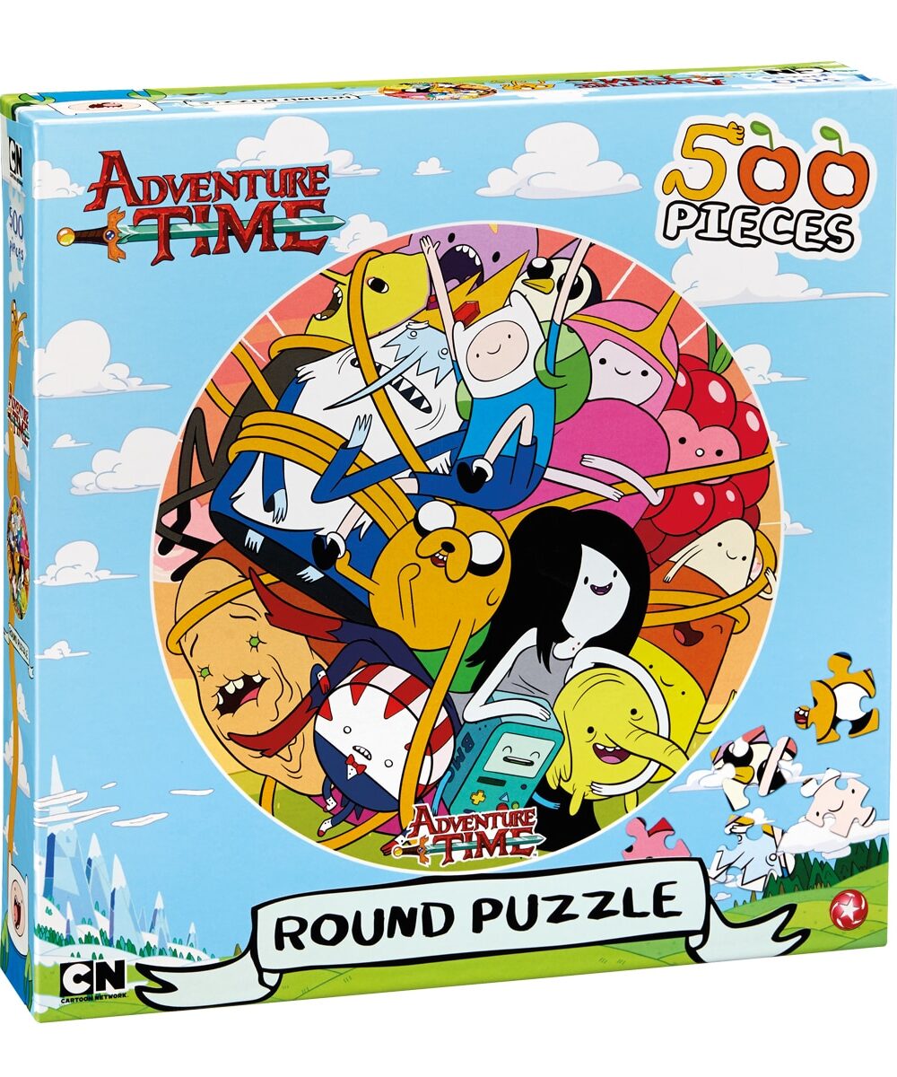 Adventure Time Puzzle 500 piece (Round)