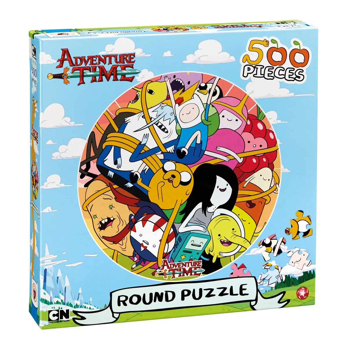 Adventure Time Puzzle 500 piece (Round)