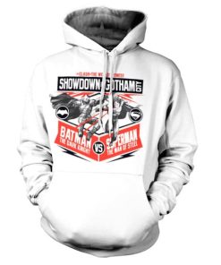 Showdown In Gotham City Hoodie