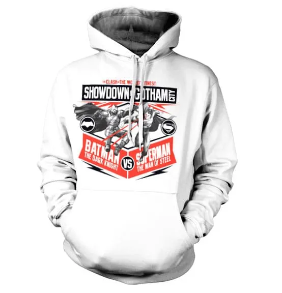 Showdown In Gotham City Hoodie
