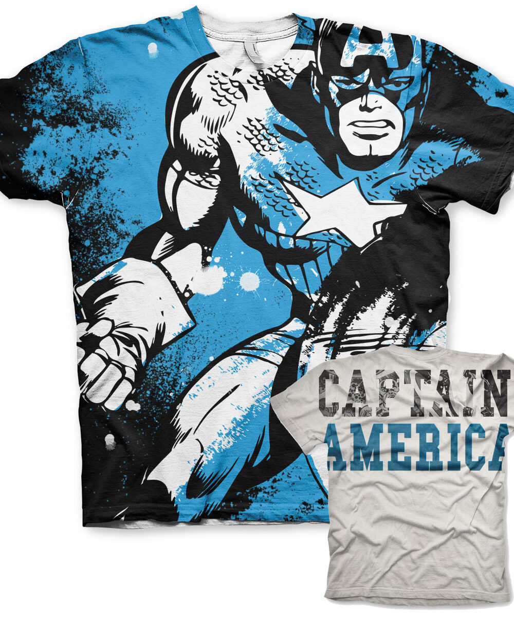 Captain America Allover T-Shirt