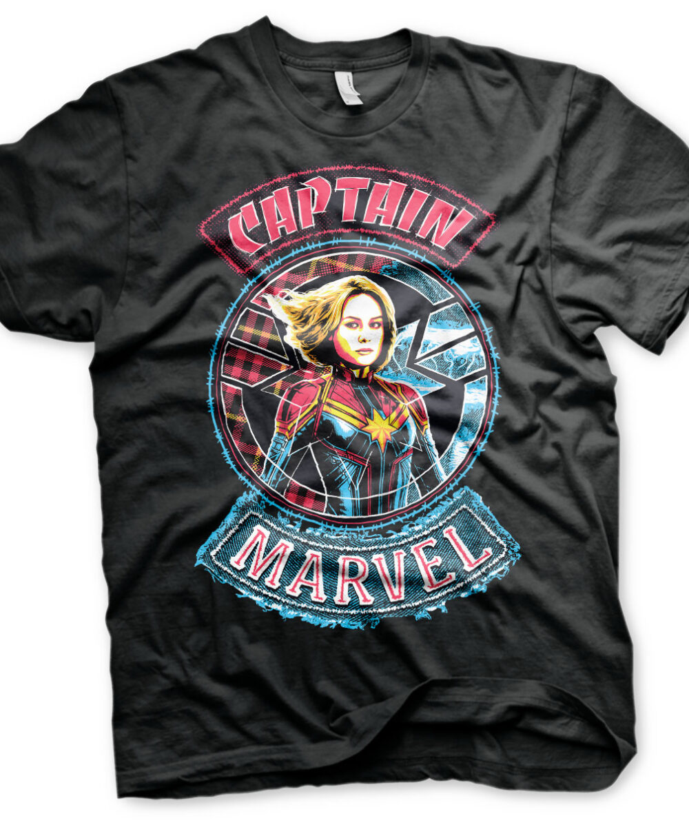 Captain Marvel Patch T-Shirt