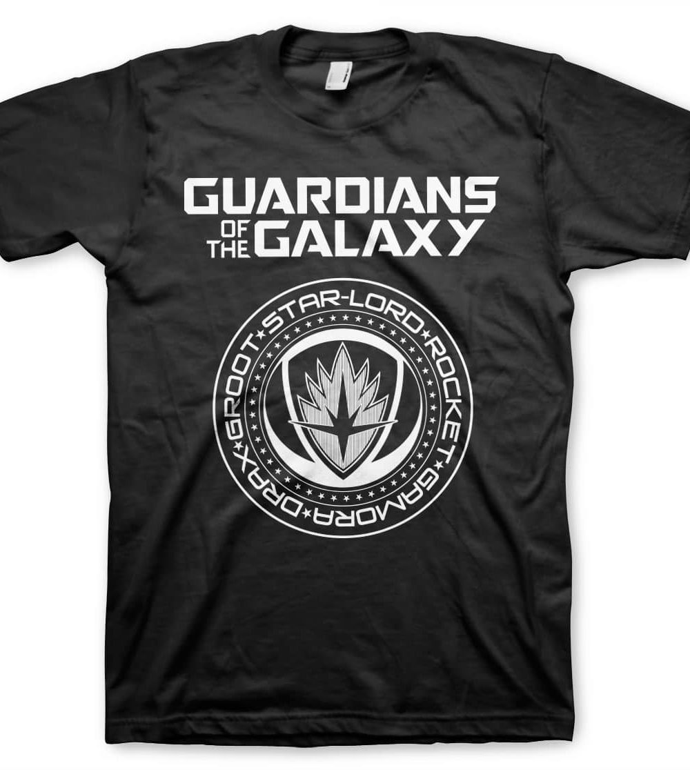 Guardians Of The Galaxy Shield T-Shirt