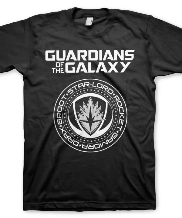 Guardians Of The Galaxy Shield T-Shirt