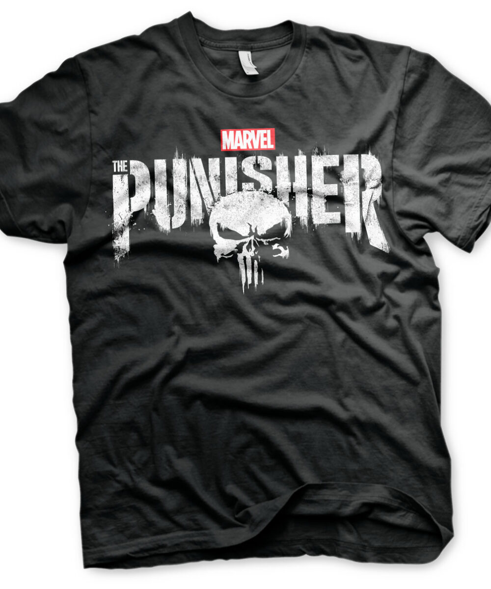 Marvel's The Punisher Distressed Logo T-Shirt