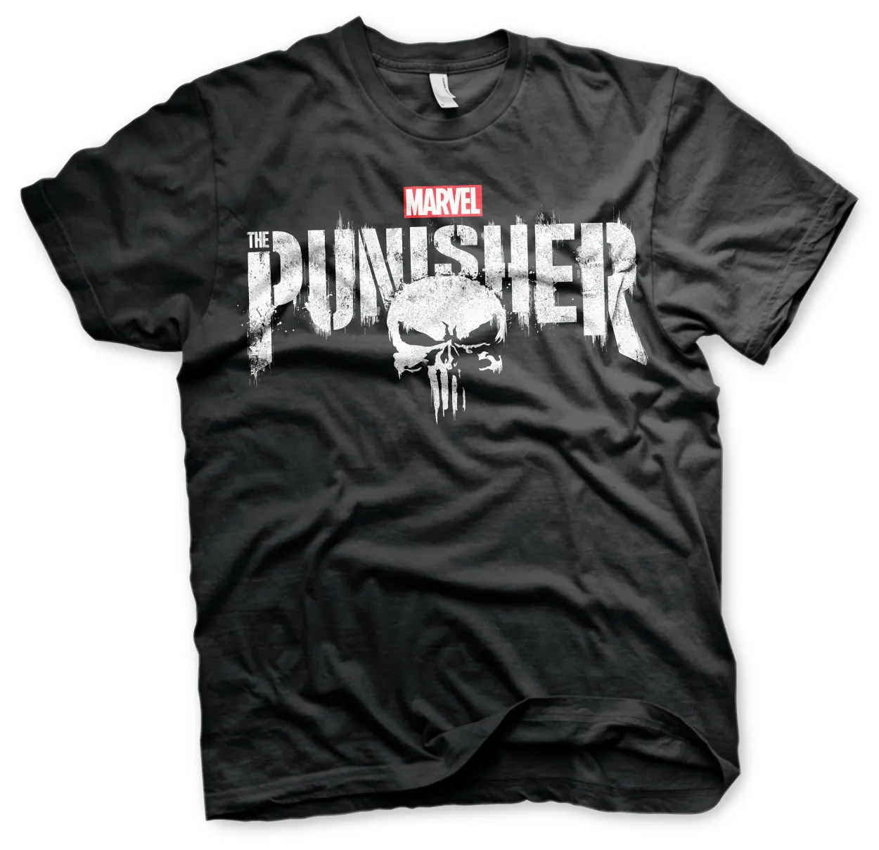 Marvel's The Punisher Distressed Logo T-Shirt