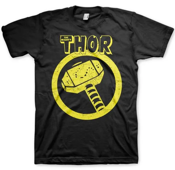 Thor Distressed Hammer T-Shirt