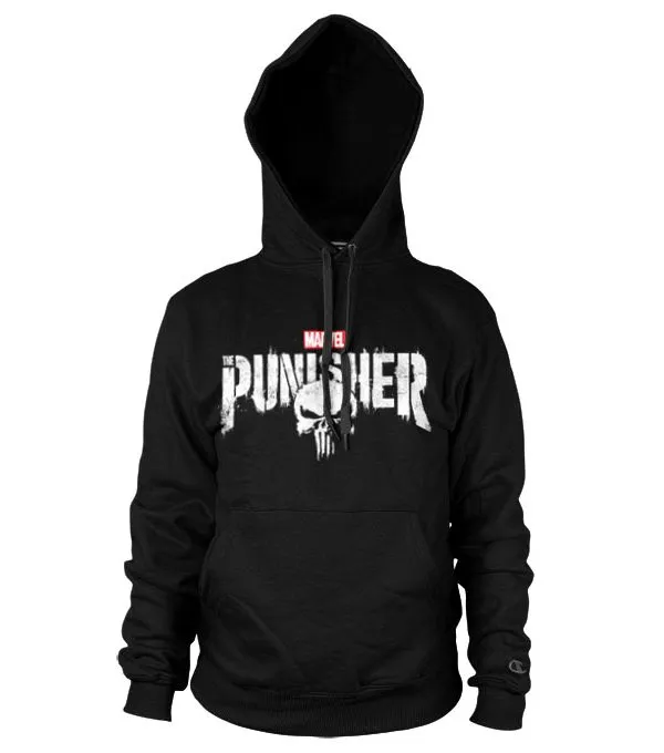 Marvel's The Punisher Distressed Logo Hoodie