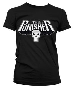 The Punisher Logo Girly T-Shirt