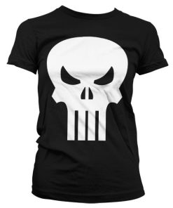 The Punisher Skull Girly T-Shirt