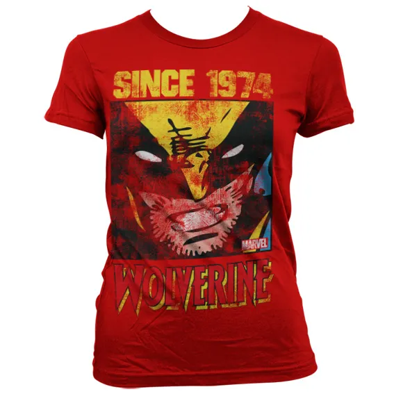 Wolverine Since 1974 Girly T-Shirt