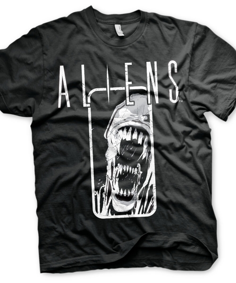 Aliens Distressed T-Shirt