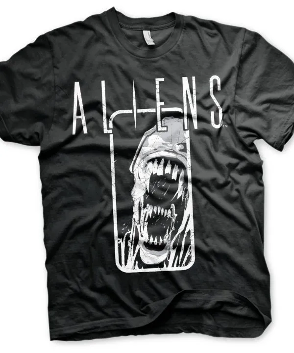 Aliens Distressed T-Shirt