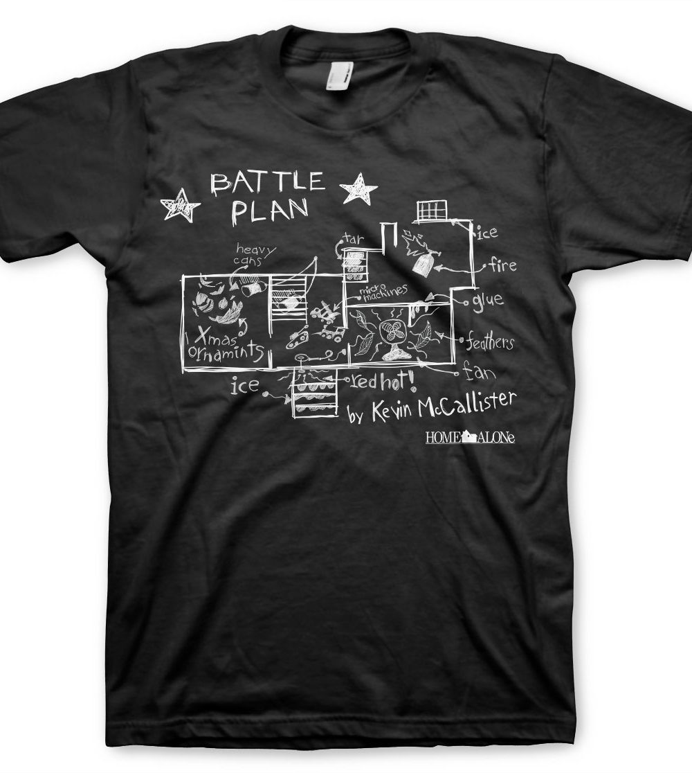 Home Alone - Battle Plan T-Shirt