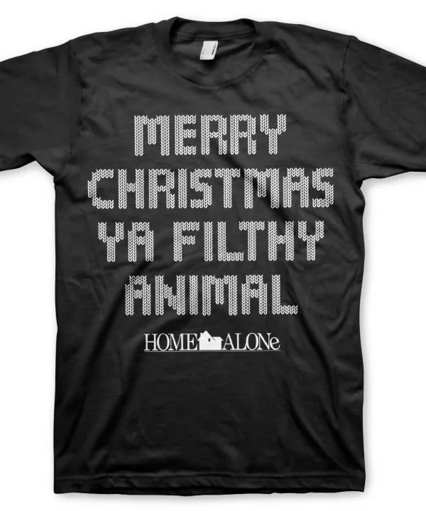 Merry Christmas Ya Filthy Animal T-Shirt
