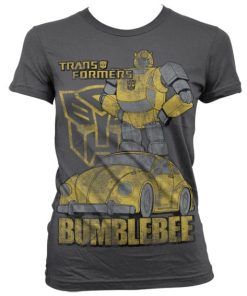 Bumblebee Distressed Girly T-Shirt