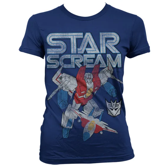 Starscream Distressed Girly T-Shirt
