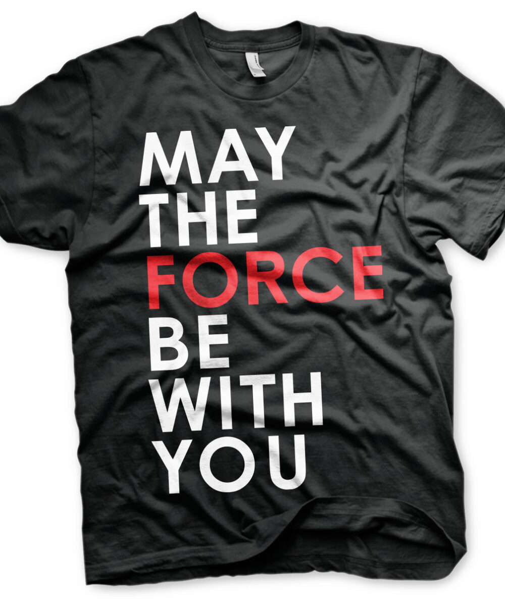 Star Wars - May The Force Be With You T-Shirt
