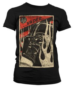 Vader Flames Girly T-Shirt