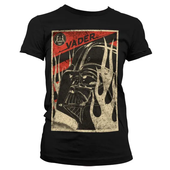 Vader Flames Girly T-Shirt