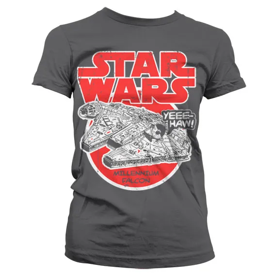 Millennium Falcon Girly T-Shirt