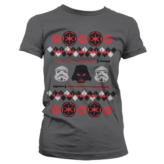 Star Wars Imperials X-Mas Knit Girly T-Shirts