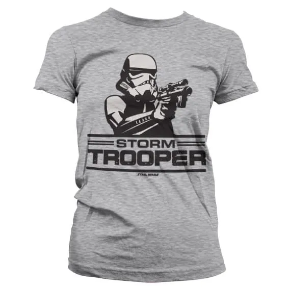 Aiming Stormtrooper Girly T-Shirt