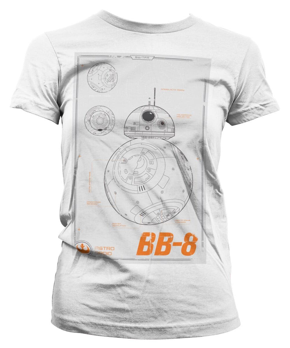BB-8 Blueprint Girly Tee