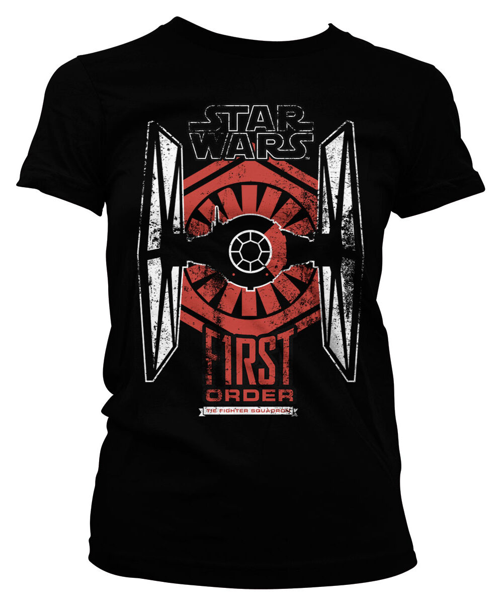 First Order Distressed Girly Tee