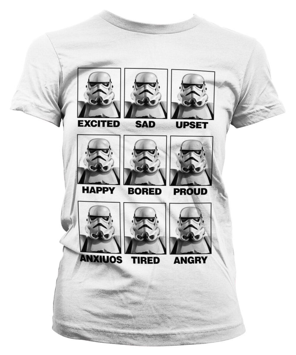 Moods Of A Stormtrooper Girly Tee