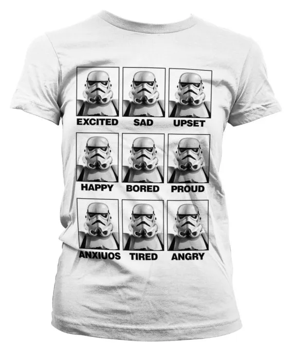 Moods Of A Stormtrooper Girly Tee