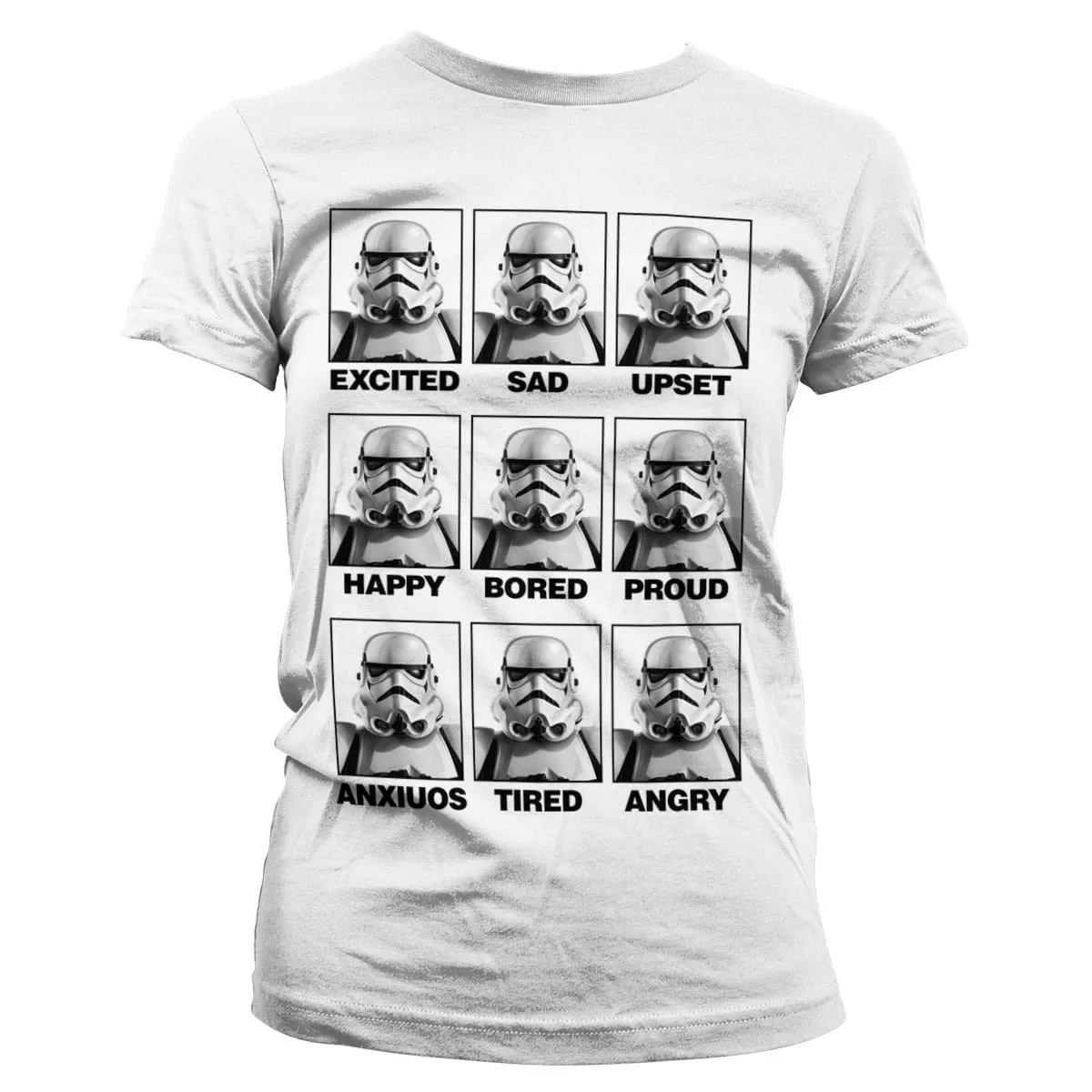 Moods Of A Stormtrooper Girly Tee