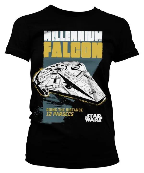 Millennium Falcon - Going The Distance Girly Tee