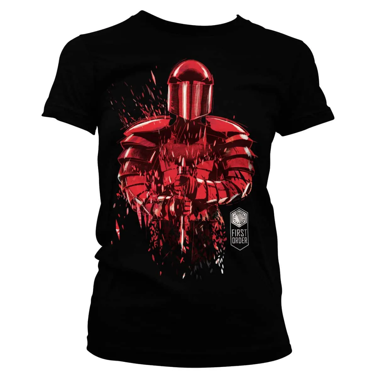 Cracked Praetorian Guard Girly Tee