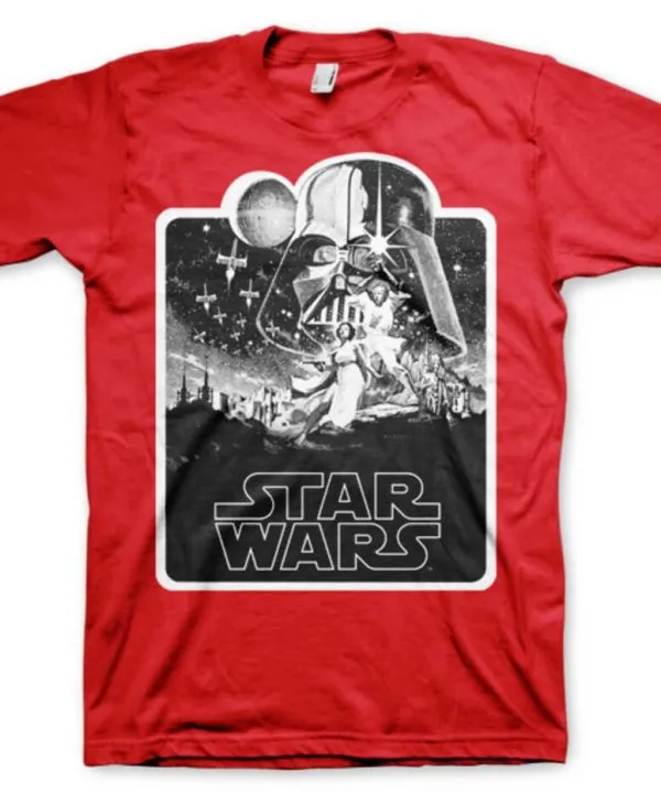 Star Wars Deathstar Poster T-Shirt