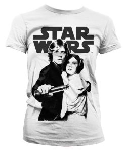 Star Wars Vintage Poster Girly T-Shirt