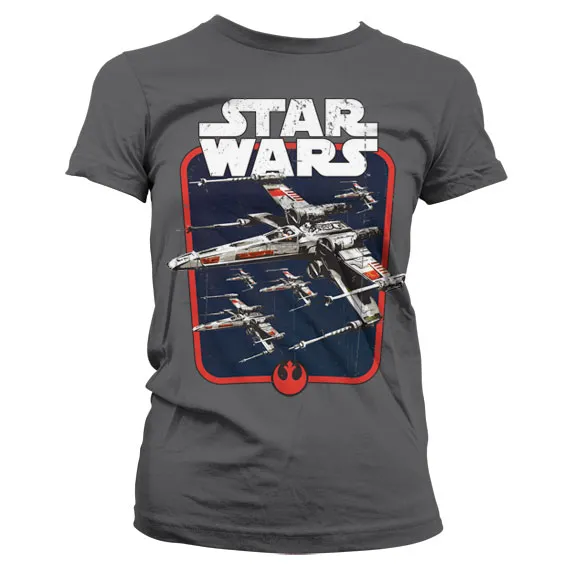 Red Squadron Girly T-Shirt