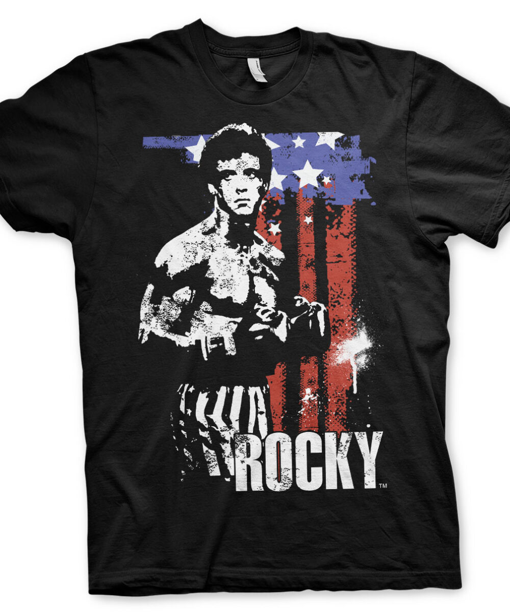 Rocky - American Flag T-Shirt