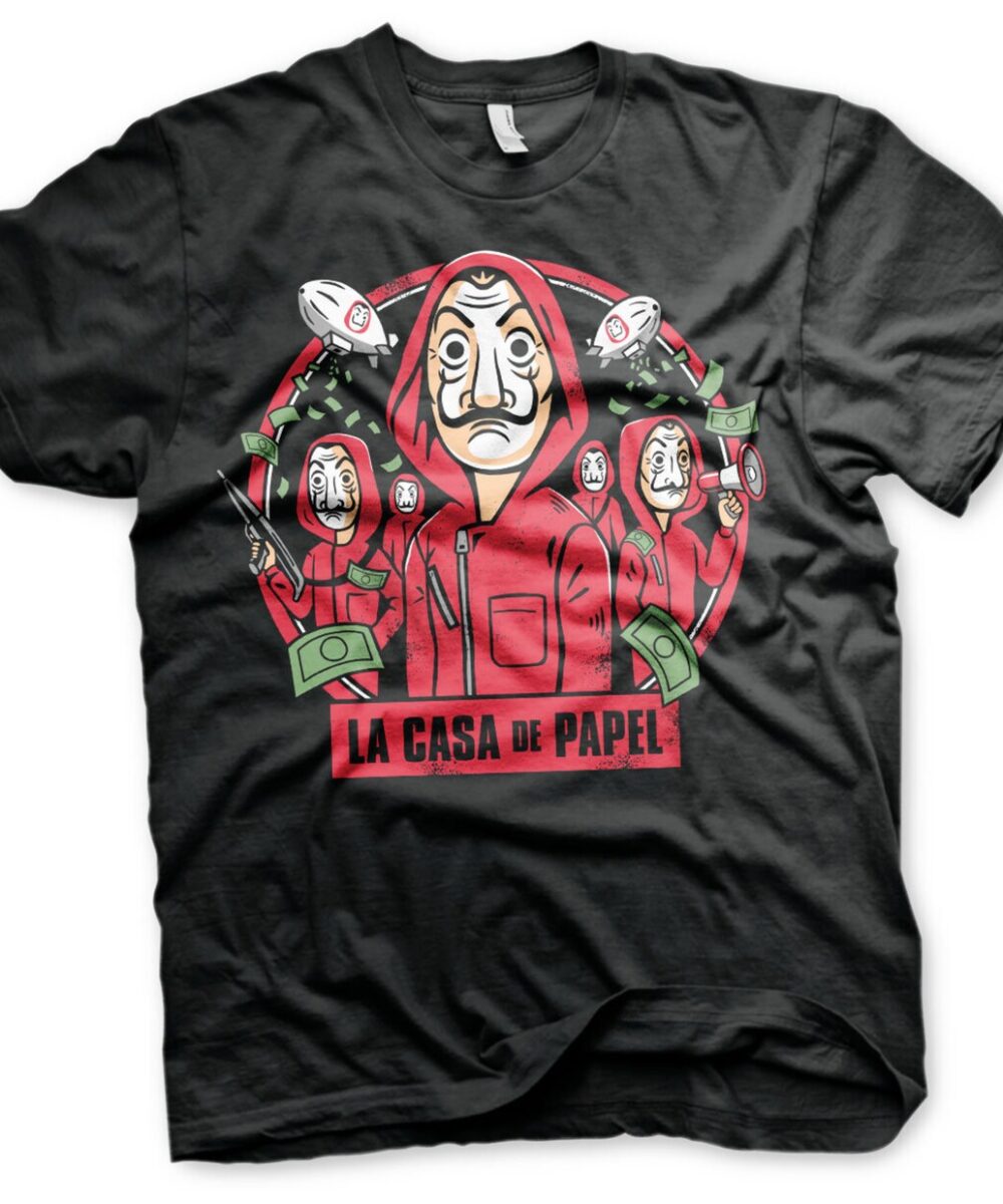 La Casa De Papel Kawaii T-Shirt