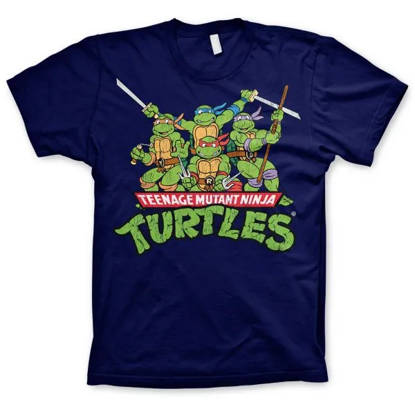 TMNT Distressed Group T-Shirt