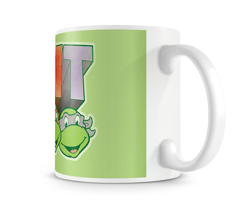 TMNT Distressed Faces Coffee Mug
