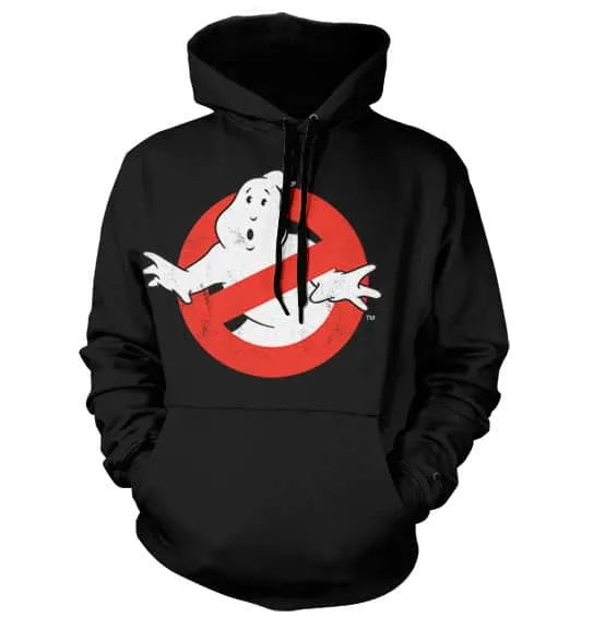 Ghostbusters Distressed Logo Hoodie