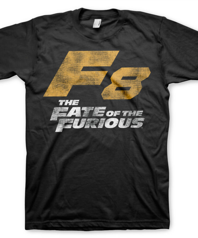 F8 Distressed Logo T-Shirt