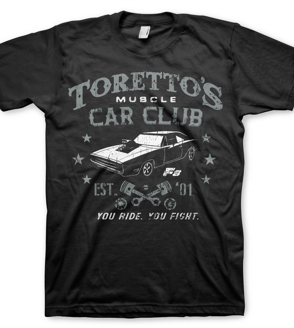 Toretto's Muscle Car Club T-Shirt