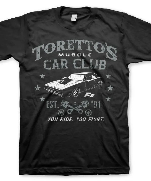 Toretto's Muscle Car Club T-Shirt