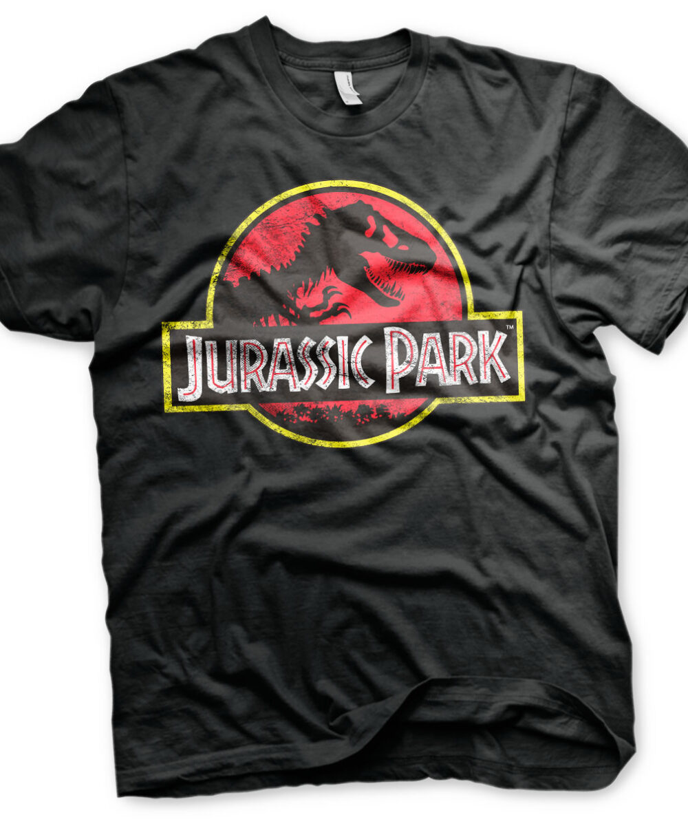 Jurassic Park Distressed Logo T-Shirt